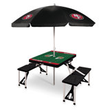 NFL Patio Dining Set with Rectangular Table