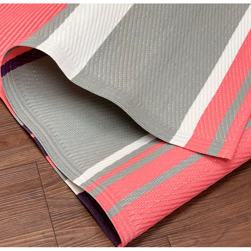 Ashlae Geometric Indoor / Outdoor Rug, Rectangle 5' x 7'