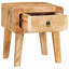 Solid Wood End Table-1359179880