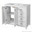 Meuble-lavabo de 36,02 pouces avec tablettes réglables et trois tiroirs-545936736