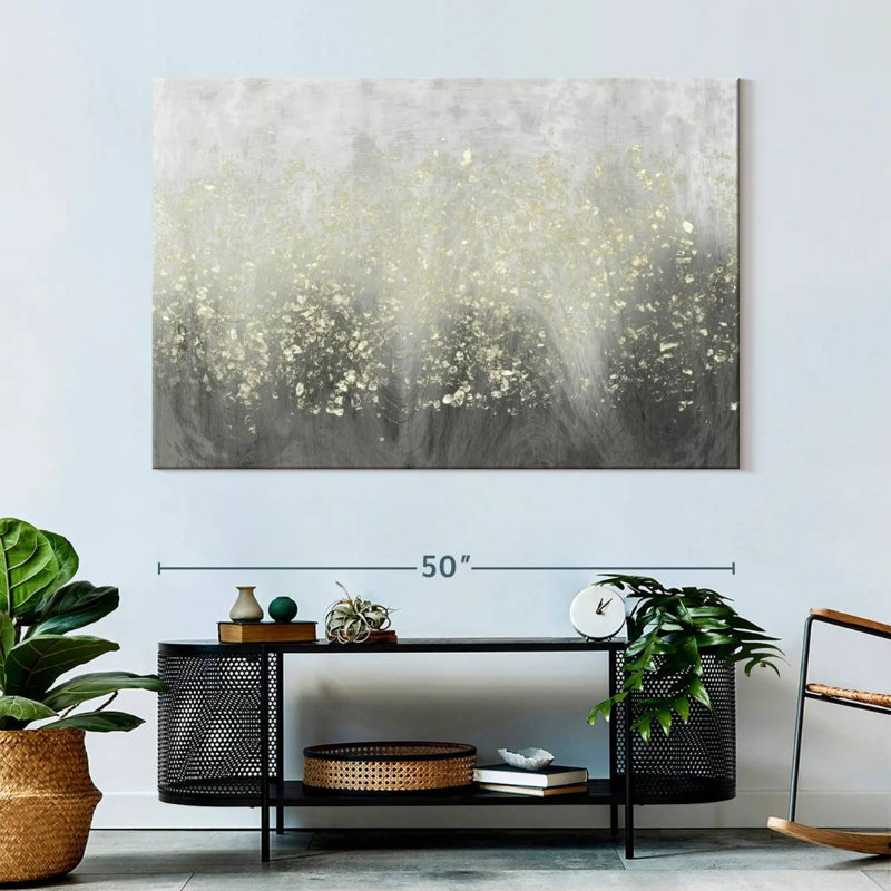 Paillettes scintillantes I, H 34 po x l 51 po