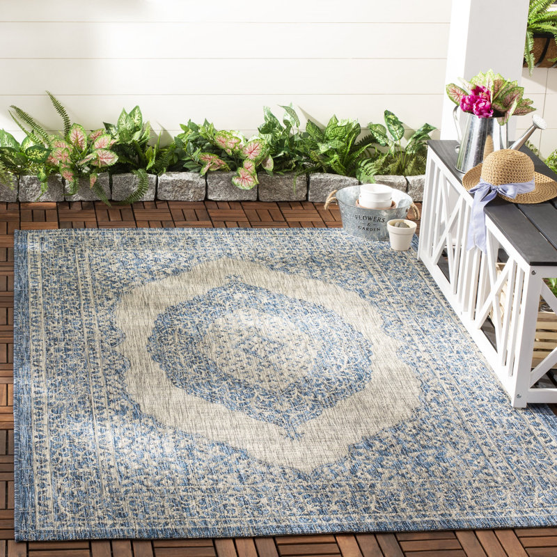 Tapis d'intérieur / extérieur performance Amedee, Rectangle 8 pi x 10 pi