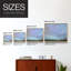 Coastal Views III - Reproduction encadrée - Restickable-1271970832-1271970837