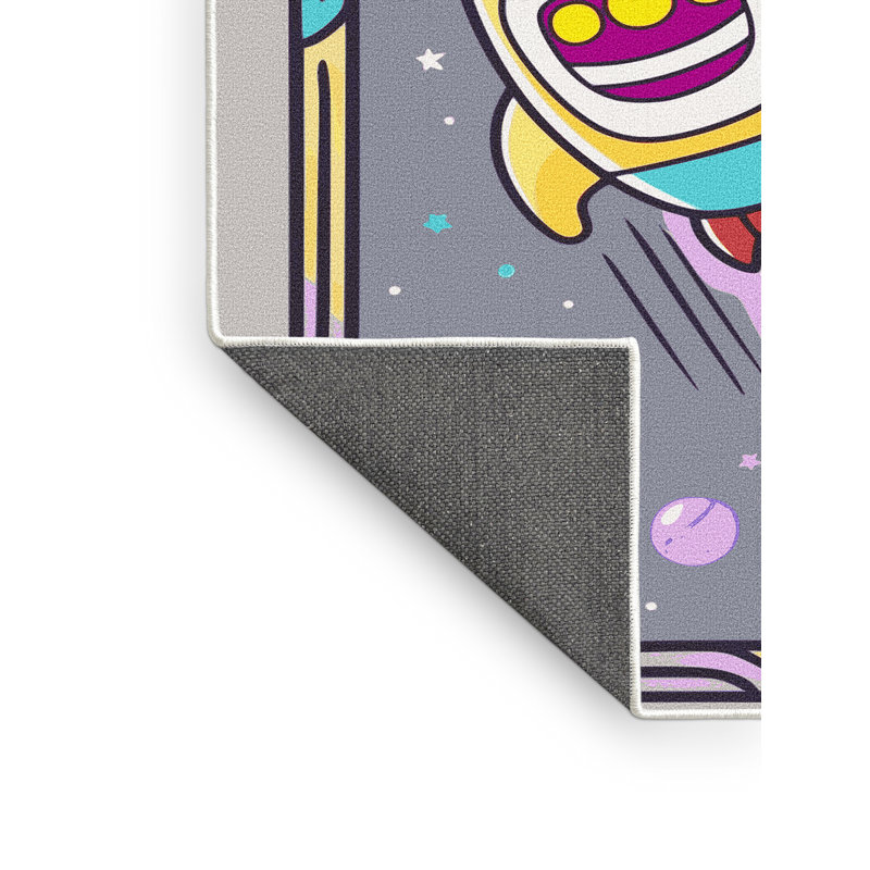 Tapis pour enfant Zoomie, Rectangulaire 2 pi x 3 pi