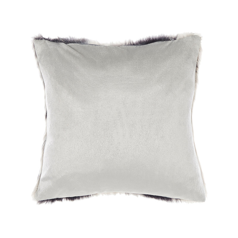 Cira Square Cushion, Black and White