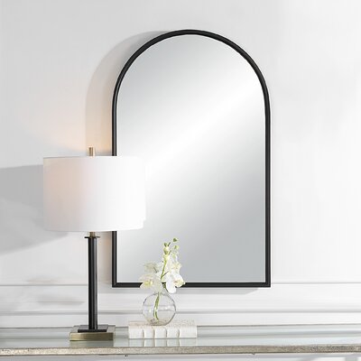 Tracie Metal Arch Wall Mirror & Reviews | Joss & Main