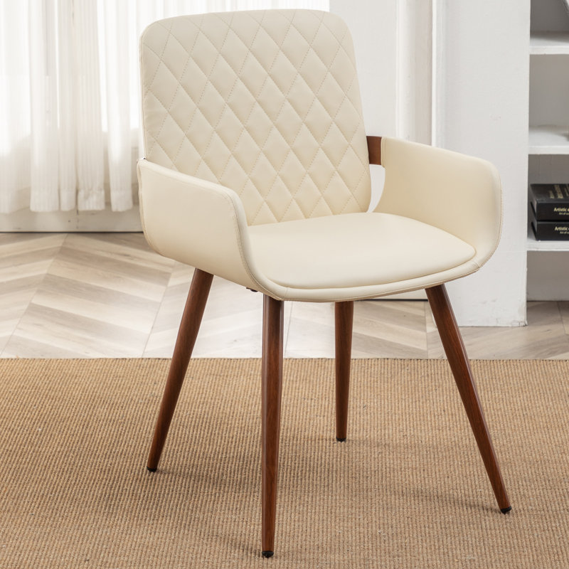 Malvino Upholstered Dining Chair, Beige