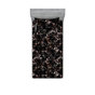 Gris anthracite, gris pâle, brun clair / floral