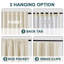 Rideaux 100% occultant et isolant thermiquement en lin de qualité supérieure Chenille-303127797-303127803