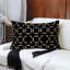 Geometric Velvet Reversible Pillow Cover-100260308-100260309