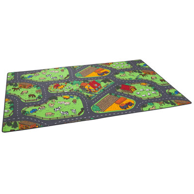 Debi Animal Print Area Rug