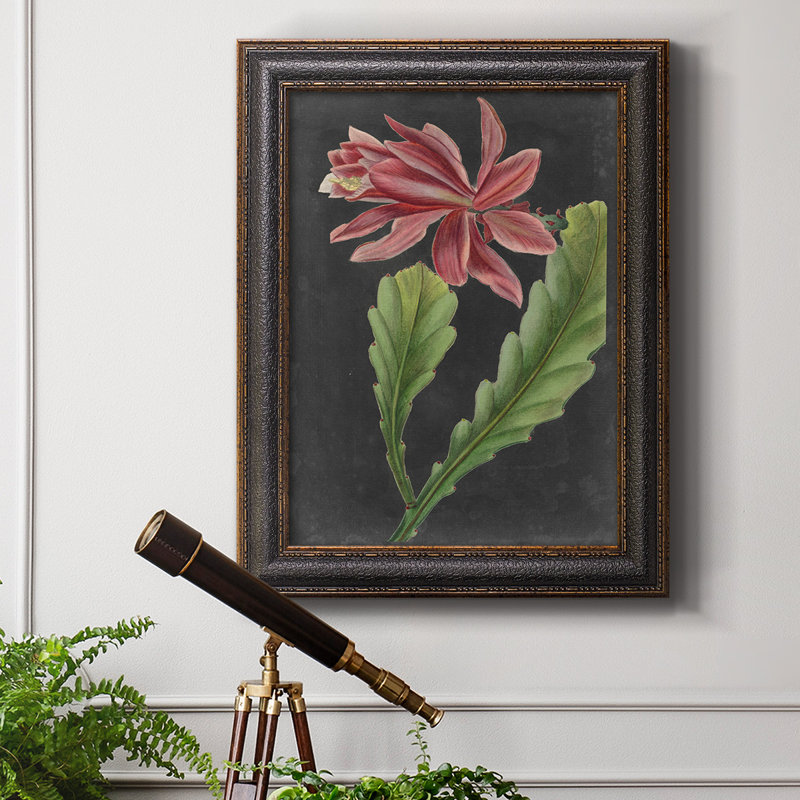 Toile encadrée de qualité supérieure «Dramatic Tropicals I» - prête à être accrochée, H 36 po x l 24 po x P 2,5 po