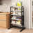 Versatile Solid Wood Convertible Shelf Table, Home Improvement, White Dining Table Shelf, Elegance,