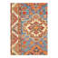 Oriental Area Rug in Light Blue