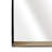 Chic Hanging Wall Mirror Metal Framed with Wooden Plank Shelf for Vanity Table - Large Wall Mirror Accent for Bathroom And Tabletop Decor - Black & Brown-1491345710