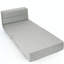 Fauteuil à billes convertible Graciela: canapé-lit simple transformable avec matelas en mousse à mémoire de forme-2125996461