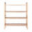 12 Pair Stackable Solid Wood Shoe Rack