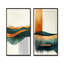 Ensemble de 2 pièces d'art mural brun «Tranquility Meadow I»-1930853490-1930853489-1930853491
