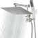 10 Inch All Metal Rain Dual Shower Head