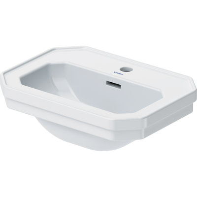 Lavabo de salle de bain mural en céramique avec trop-plein 20 po Duravit 1930 Series