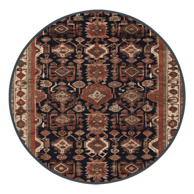 Tapis brun lavable à la machine