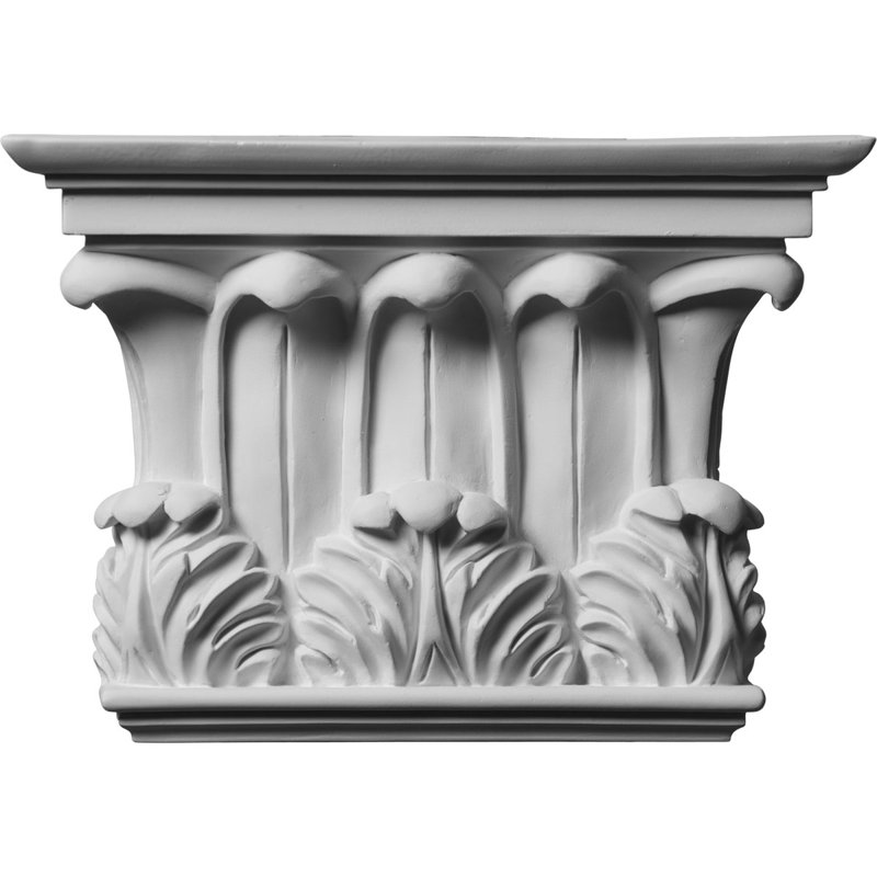 Temple of Winds Capital (convient aux pilastres jusqu'à l 7 3/8 po x P 1 1/8 po)