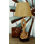 Jute Rope Twisted Rope Room Brown Table Lamp with Linen Shade