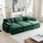Versatile Oversized Cushioned Sofa With Multiple Ottomans For Various Uses-1433815319