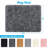 9 ft x 12 ft Soft Fluffy Area Rug,Plush Memory Foam Rug with Non-Slip Backing-1842490194-1842490193