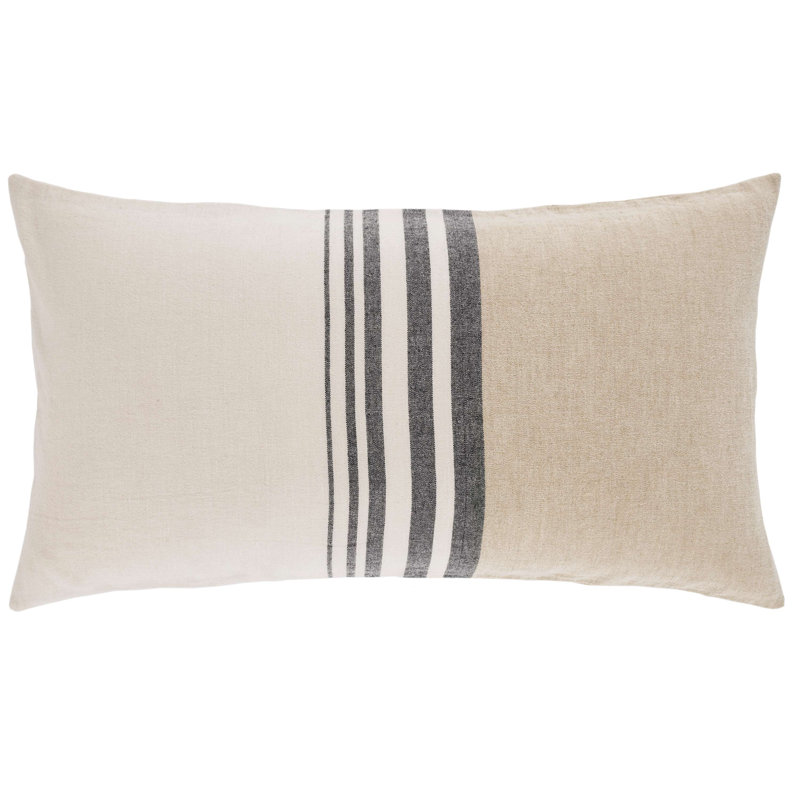 Linen Chenille Stripe Sham, King
