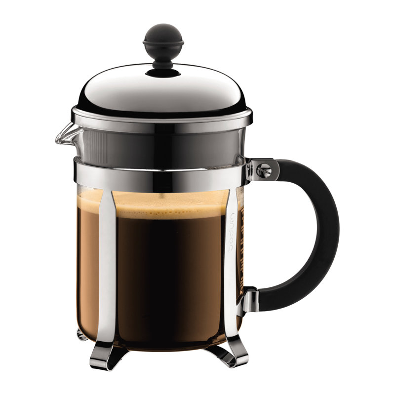 Cafetière Bodum Chambord, 17 oz, Chrome