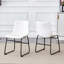 Ensemble de 4 chaises classiques en cuir de polyuréthane-1660940566