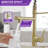Pull Down Single Handle Kitchen Faucet with Accessories-91478324