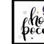 Hocus Pocus - Art textuel avec cadre photo