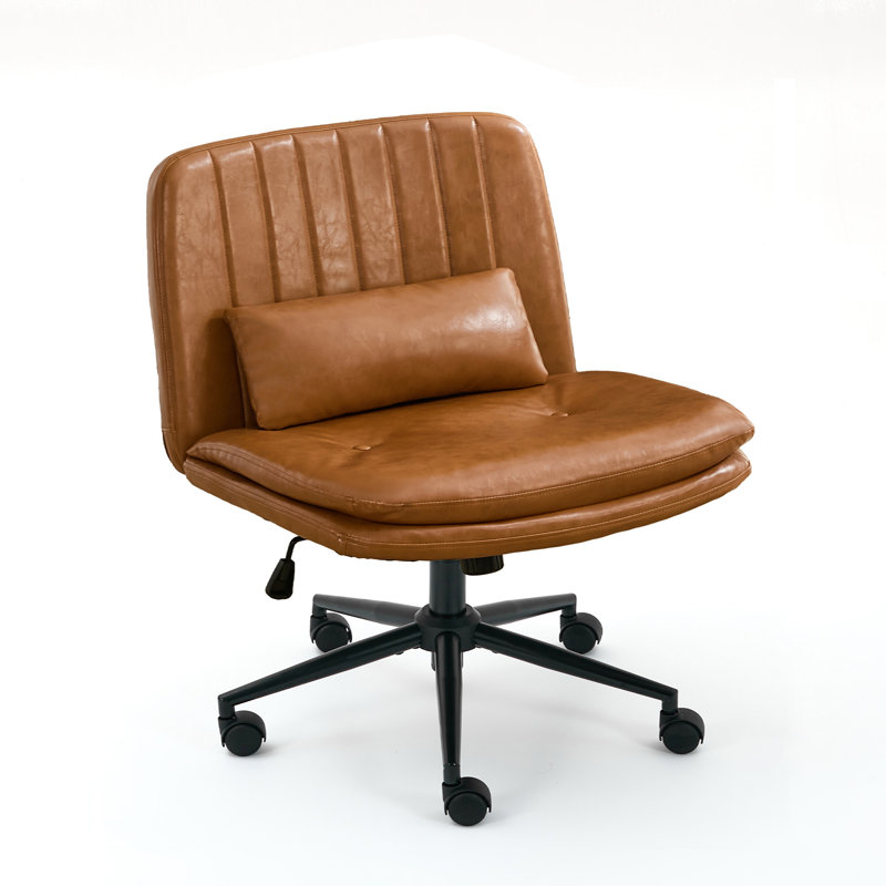 Chaise de bureau Criss, Brun