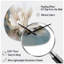 Horloge murale blanche Soller-499398612