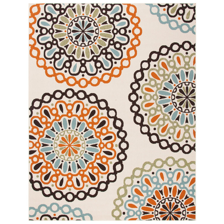Centeno Performance Geometric Indoor/Outdoor Area Rug