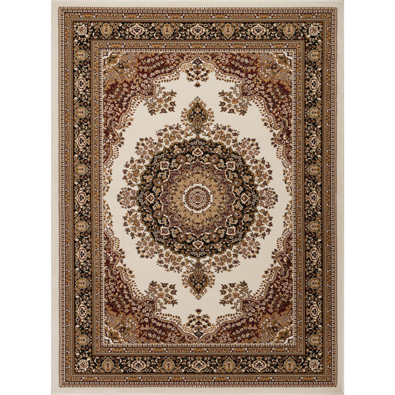 Tapis 7 pi 10 po x 10 pi 6 po MIvory, 7 pi 10 po x 10 pi 6 po