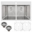 Évier de cuisine encastrable L 31,5 po x l 20,5 po