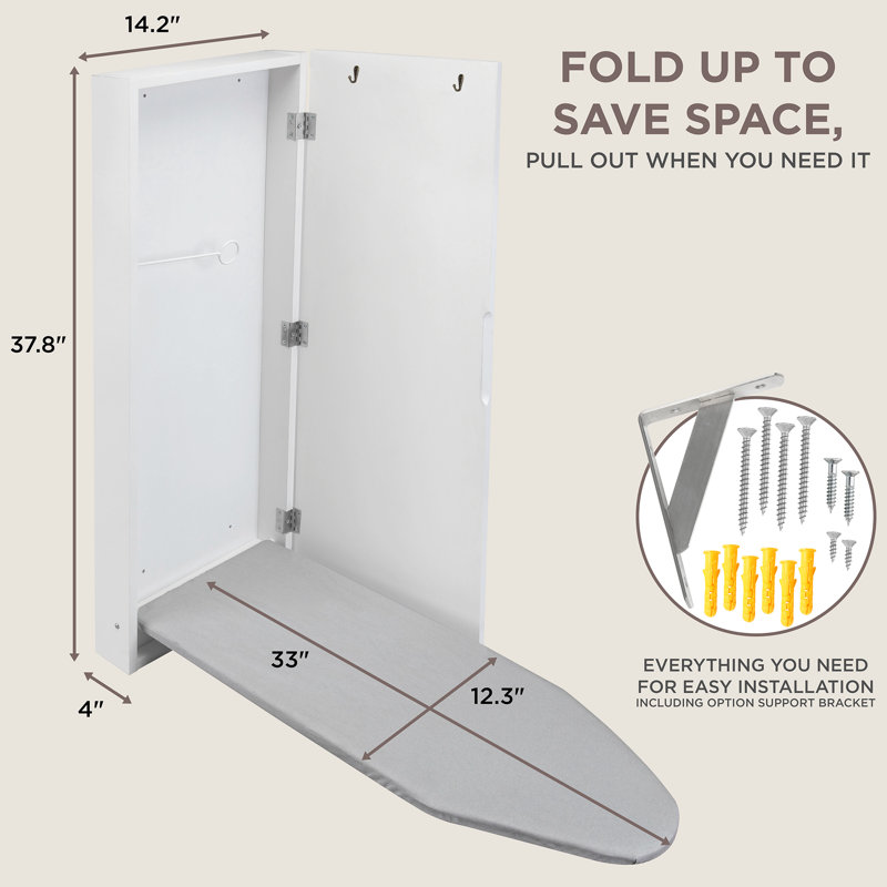 Metal Built-In Ironing Centre