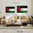 Borges Palestine Flag Close-Up-108136497