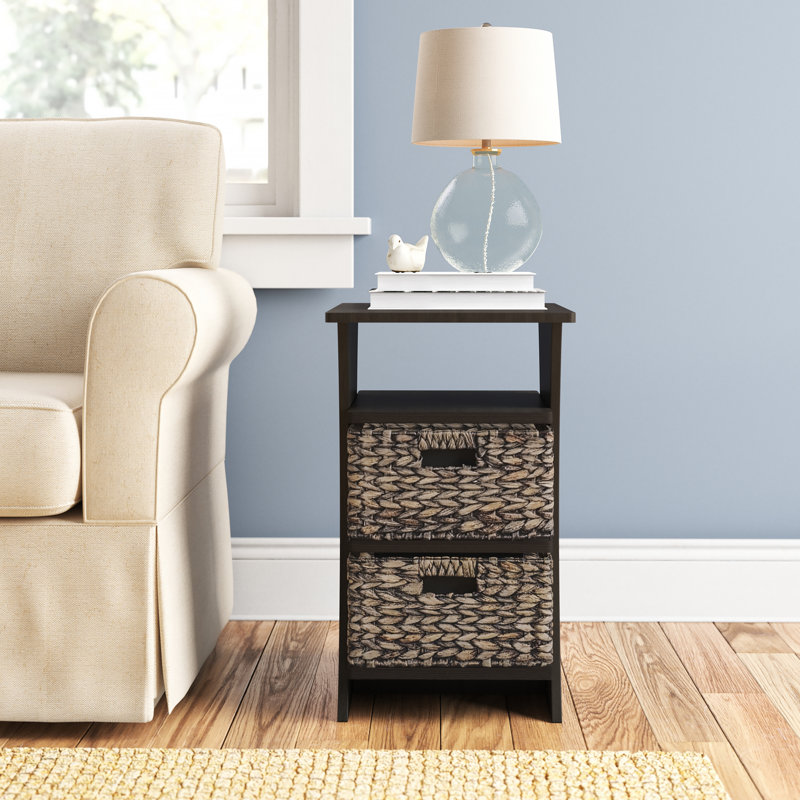 Stroud 2 - Drawer End Table, Espresso