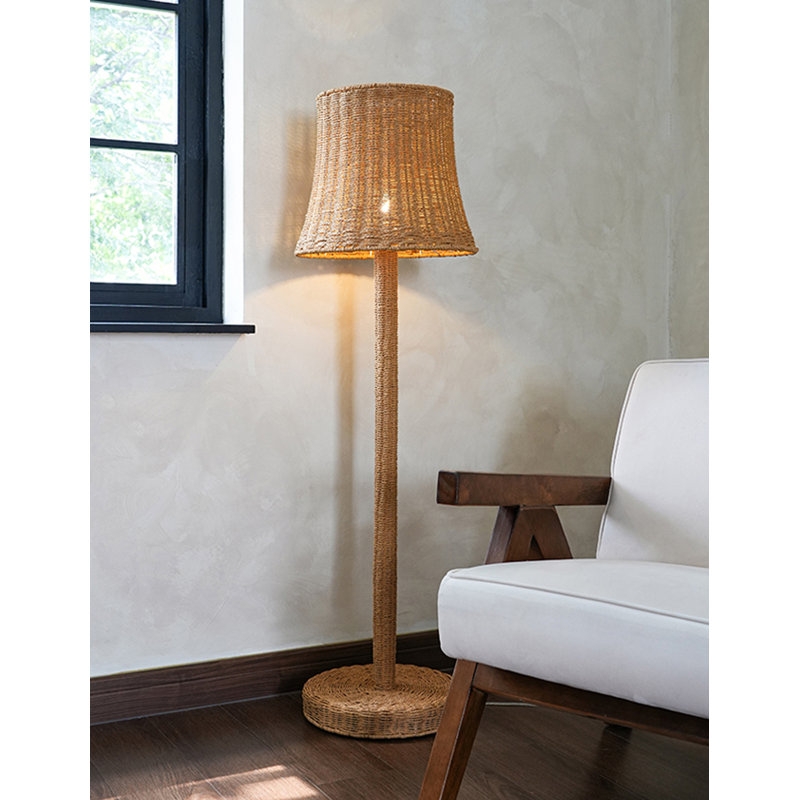 Lampe sur pied tissée Classic