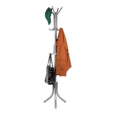 Calvina Metal Freestanding 11 - Hook Coat Rack