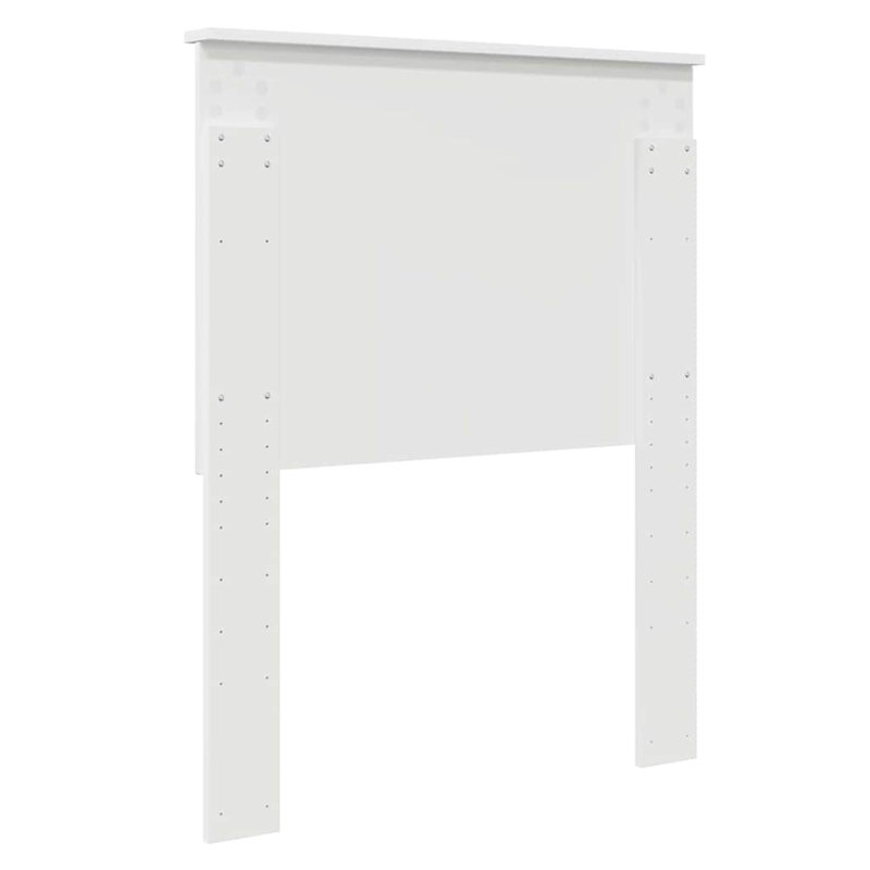 Panel Headboard, UK Small Single - DE 75 x 190 cm, White