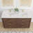 Porto 60 " W Free Standing Wall Mounted 2 Double Vanity Bathroom Vanity With Quartz Top with Mirror-1880619359-1880579335
