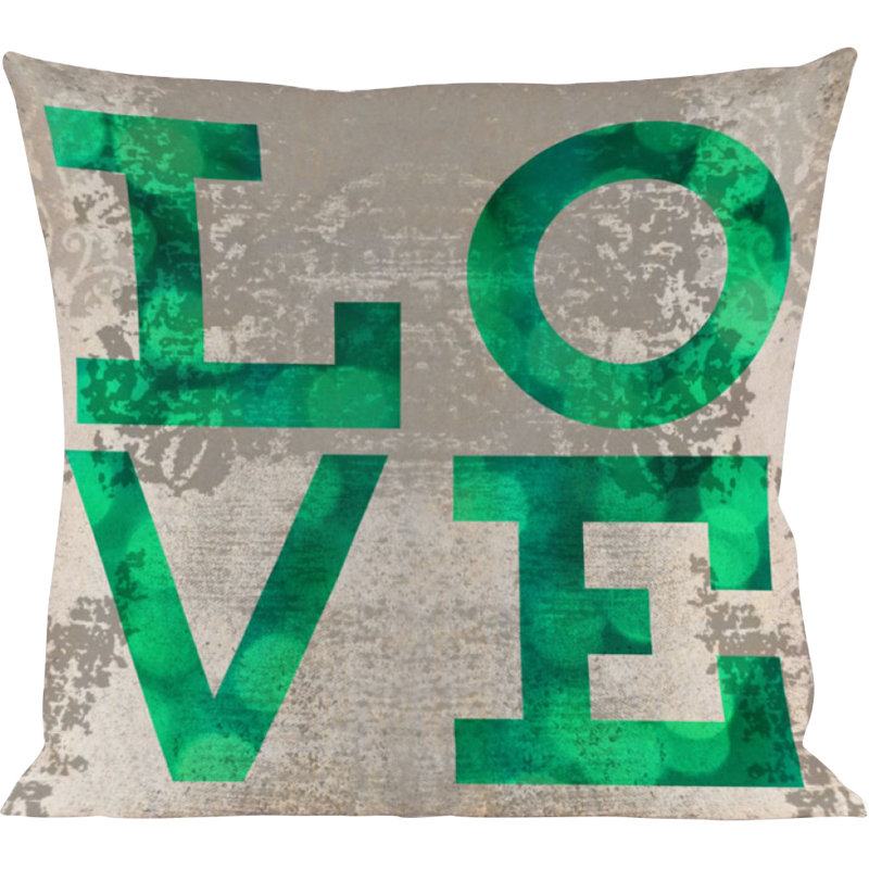 Housse et insert pour coussin décoratif Build on Love Fresh
