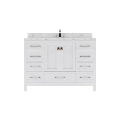 Kazanovicz 48"" Single Bathroom Vanity Set -  Latitude RunÂ®, DECC0E6F250946F0AD0019D6FED7220D