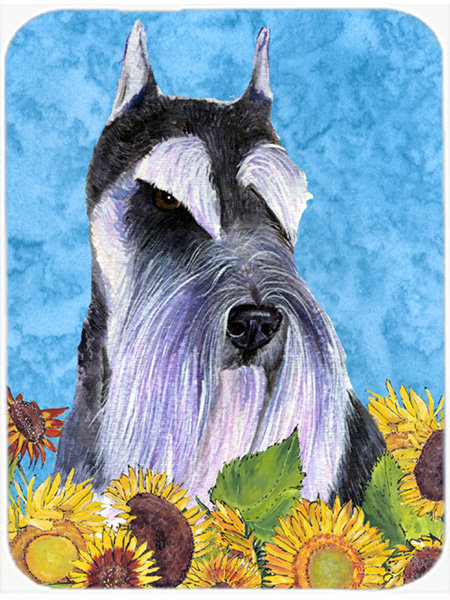Winston Porter Schnauzer Glass Cutting Board