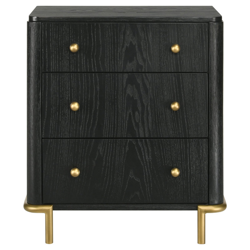 3-Drawer Nightstand